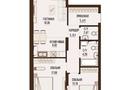 3-комнатная квартира · 73.39 м² · 3/9 этаж, Ташкентский тракт 8971б за 42 млн ₸ в Иргели — фото 8