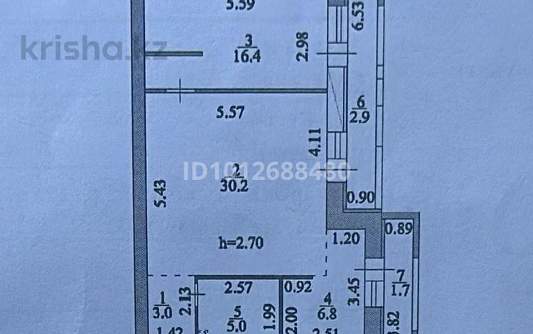 2-комнатная квартира · 66 м² · 9/12 этаж, Бухар жырау 32 — Пересечение улиц Бухар Жырау и Алихана Бокейхана за 32.9 млн ₸ в Астане, Есильский р-н — фото 27