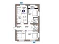 4-бөлмелі пәтер · 100.41 м², Е 101 5, бағасы: ~ 52.2 млн 〒 в Астане, Нура р-н — фото 3