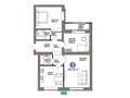 3-бөлмелі пәтер · 98.16 м², Е-899 5/1, бағасы: ~ 82.2 млн ₸ в Астане, Нура р-н — фото 3