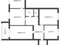 4-комнатная квартира · 73.8 м² · 5/6 этаж, Баумана за 26 млн ₸ в Костанае — фото 29