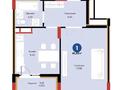 1-комнатная квартира · 41.33 м² · 6/9 этаж, Нурмагамбетов 15 — НИЖЕ ЧЕМ У ЗАСТРОЙЩИКА ГОРЯЧКА за 31 млн ₸ в Астане, Сарайшык р-н — фото 2