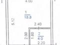 1-комнатная квартира · 24 м² · 2/2 этаж · помесячно, мкр Кемел (Первомайское), Актолкын 12 г — Северное шоссе - Жансугурова за 170 578 〒 в Алматы, Жетысуский р-н — фото 13