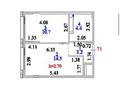 1-комнатная квартира · 34 м² · 4/9 этаж, Е 915 13 за 24 млн ₸ в Астане, Есильский р-н — фото 10