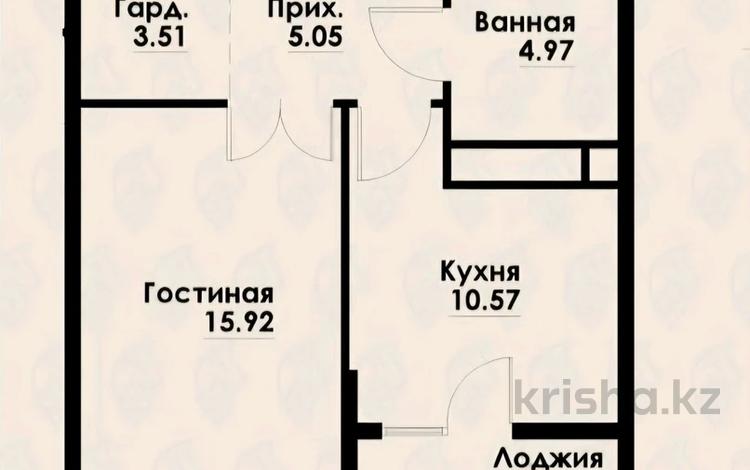 2-комнатная квартира · 42.5 м² · 4/12 этаж, Макатаева за 36 млн ₸ в Алматы, Алмалинский р-н — фото 3