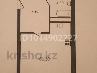 1-бөлмелі пәтер · 61.2 м² · 4/9 қабат, Асар-2 ш/а, Мкр. Бозарык 3195/1, бағасы: 25 млн ₸ в Шымкенте, Абайский р-н