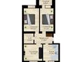 3-комнатная квартира · 97.5 м² · 9/9 этаж, мкр. Алтын орда, Мұстафа Шоқай 2В/2 за 350 000 ₸ в Актобе — фото 21