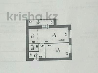 2-комнатная квартира · 57.1 м² · 11/12 этаж, ​Улица Шамши Калдаяков, 46 46 за 25.7 млн ₸ в Астане, Сарайшык р-н