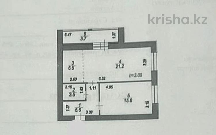 2-комнатная квартира · 57.1 м² · 11/12 этаж, ​Улица Шамши Калдаяков, 46 46 за 25.7 млн ₸ в Астане, Сарайшык р-н — фото 2