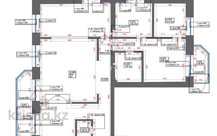 4-бөлмелі пәтер · 152.4 м² · 8/9 қабат, мкр Михайловка , Аманжолова 41, бағасы: 78 млн ₸ в Караганде, Казыбек би р-н — фото 7