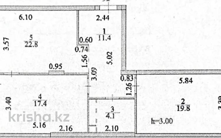 3-комнатная квартира · 77.5 м² · 9/9 этаж, Токпанова 8/3 — Рядом с Дворцом Школьников за 56.9 млн ₸ в Астане, Есильский р-н — фото 25