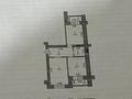 2-бөлмелі пәтер · 58.4 м² · 2/5 қабат, Мкр. Алтын орда 11Дк1, бағасы: 25.5 млн ₸ в Актобе, мкр Авиатор — фото 2