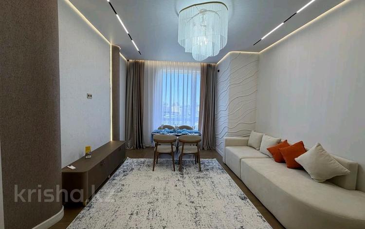3-комнатная квартира · 60 м² · 10/19 этаж, Жошы Хан 12/1 за 57 млн ₸ в Астане, Есильский р-н — фото 2