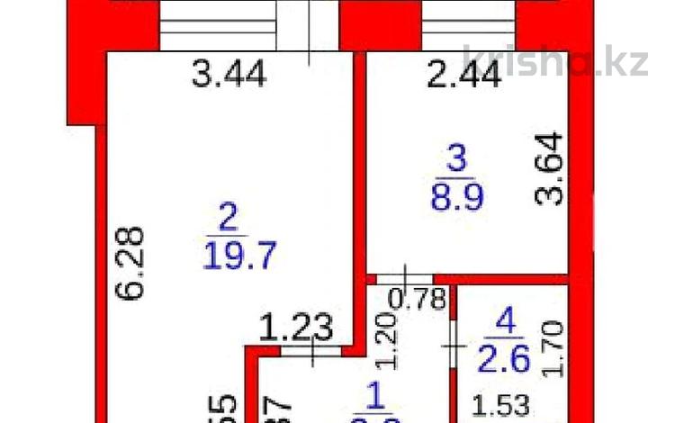 2-бөлмелі пәтер · 42.3 м² · 8/10 қабат, Жилой р-н Юго-Восток 3/1, бағасы: 14.5 млн ₸ в Караганде — фото 13