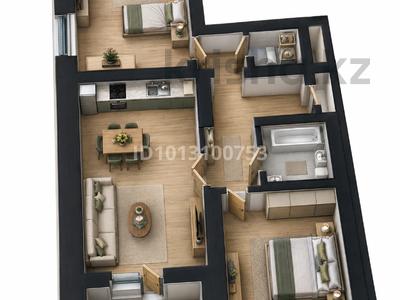 3-бөлмелі пәтер · 83 м² · 2/9 қабат, Проспект Улы дала 40, бағасы: ~ 41 млн ₸ в Астане
