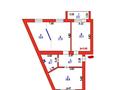 3-комнатная квартира · 82 м² · 5/5 этаж, Агыбай батыра 2 за 35.5 млн ₸ в Астане, Сарыарка р-н — фото 30