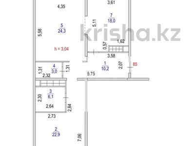 3-бөлмелі пәтер · 87.6 м² · 13 қабат, Розыбакиева 197 — Ескараева, бағасы: 75.5 млн 〒 в Алматы, Бостандыкский р-н