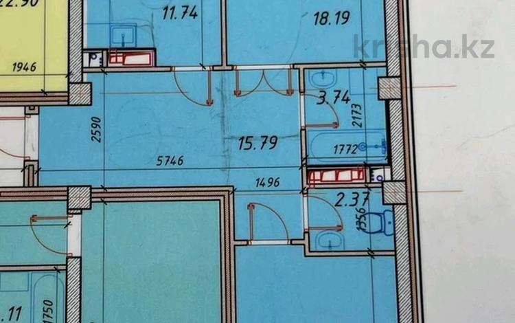 2-комнатная квартира · 72.3 м² · 6/8 этаж, Жапсарбаева 68 за 33 млн 〒 в Алматы, Алатауский р-н — фото 21