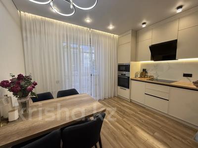 3-комнатная квартира · 87 м² · 5/9 этаж, Нажимеденов 44, 44а за 61 млн ₸ в Астане, Сарайшык р-н