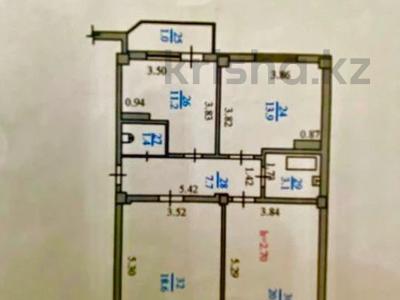 3-комнатная квартира · 80 м² · 5/5 этаж, мкр Зердели 1/30 за 37.5 млн ₸ в Алматы, Алатауский р-н