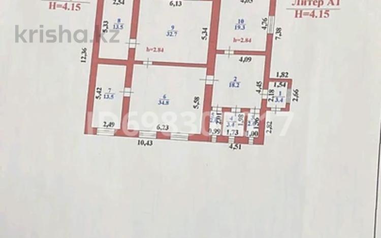 Отдельный дом • 4 комнаты • 1500 м² • 10 сот., Ул.ШКВХ 4\2 — По зади техникум за 40 млн 〒 в Шамалгане — фото 2