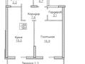 1-бөлмелі пәтер · 60 м² · 1/2 қабат, Таусамалы ш/а. 49/1, бағасы: 57.6 млн ₸ в Алматы, Наурызбайский р-н — фото 2