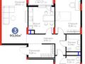 3-бөлмелі пәтер · 90.56 м² · 3/9 қабат, ​Аль-Фараби проспект — Напротив новой «Mega garden», бағасы: 58 млн ₸ в Астане, Есильский р-н — фото 3