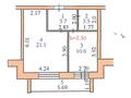 1-комнатная квартира · 44.3 м² · 5/5 этаж, Гагарина за ~ 17 млн ₸ в Петропавловске — фото 11