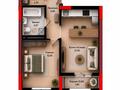2-комнатная квартира · 42 м² · 3/14 этаж, Пр. Улы Дала, между ул. Толе би и ул. Ч. Айтматова 908 за ~ 21 млн ₸ в Астане, Нура р-н — фото 16