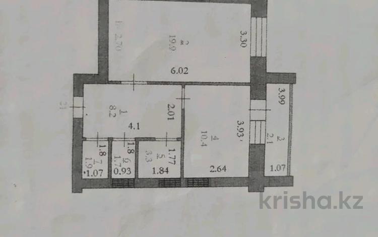 1-комнатная квартира, 48 м², 4/7 этаж, мкр. Батыс-2 за 16.3 млн 〒 в Актобе, мкр. Батыс-2 — фото 2