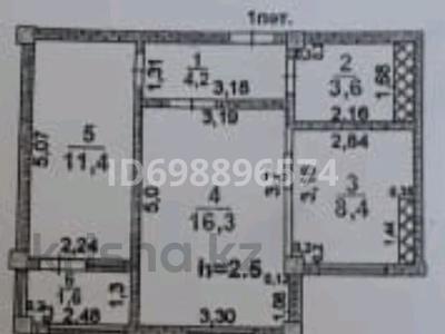 2-комнатная квартира · 46 м² · 1/5 этаж, мкр Кайтпас 2 1а — ул. Көкшетау за 20.5 млн 〒 в Шымкенте, Каратауский р-н