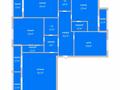 4-бөлмелі пәтер · 173 м² · 3/7 қабат, Бородина 80/1к2, бағасы: 108 млн ₸ в Костанае — фото 4