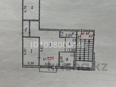 3-комнатная квартира · 55.2 м² · 5/5 этаж, Гарышкерлер 33 за 12 млн ₸ в Жезказгане