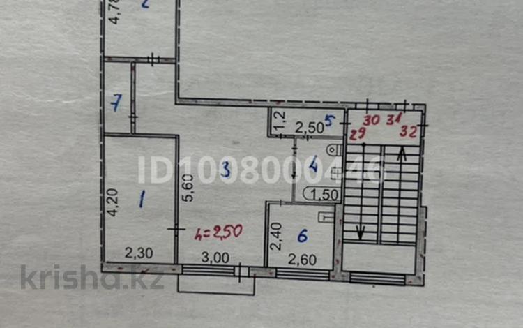 3-комнатная квартира · 55.2 м² · 5/5 этаж, Гарышкерлер 33 за 12 млн ₸ в Жезказгане — фото 2