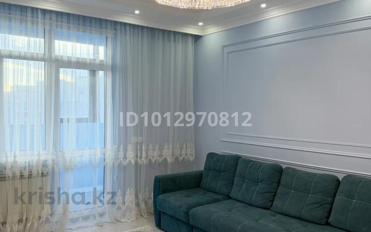 2-комнатная квартира · 84.7 м² · 10/10 этаж, Сарайшык 34 — Квартира расположена на пересечении улиц Сарайшык и Акмешит за 53 млн ₸ в Астане, Есильский р-н — фото 2