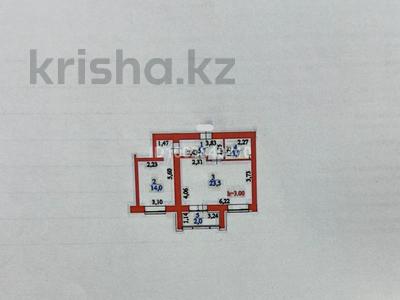 2-комнатная квартира · 49 м² · 7/12 этаж, Каршыга Ахмедьярова 10 за 27 млн ₸ в Астане, Сарайшык р-н