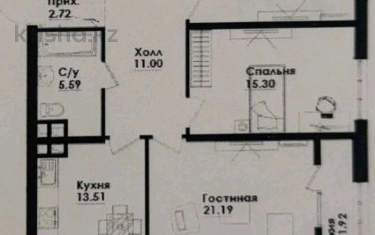 3-бөлмелі пәтер · 95.46 м² · 2/9 қабат, Жандосова — Cулейменова, бағасы: 85 млн ₸ в Алматы, Ауэзовский р-н — фото 2