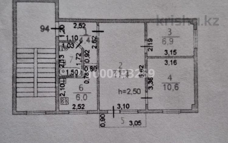 3-комнатная квартира · 45 м² · 4/5 этаж, 3 мкр 32 — Каспий банка за 20 млн ₸ в Атырау, мкр Авангард-3 — фото 2