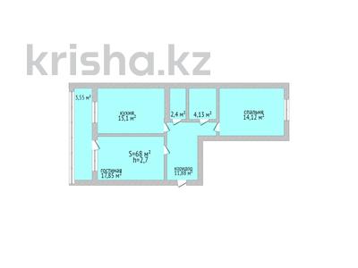 2-комнатная квартира, 67.8 м², 8/9 этаж, Каирбекова 358/4 за ~ 24.7 млн 〒 в Костанае