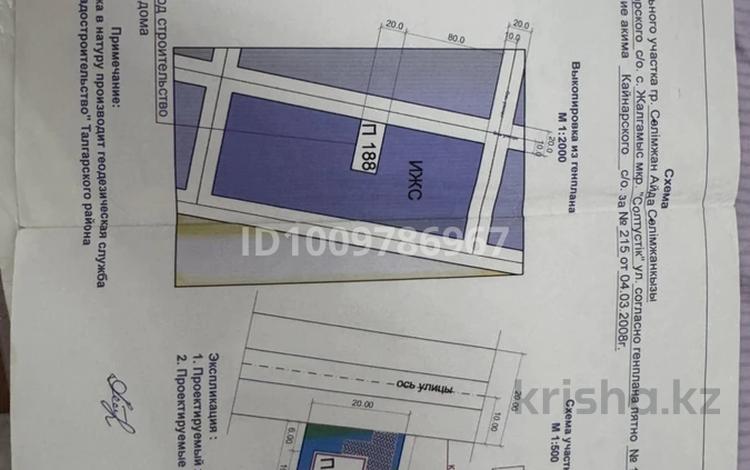 Участок · 8 соток, Кайнар за 4 млн 〒 — фото 2