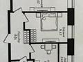 2-комнатная квартира · 58 м² · 8/12 этаж, Жубан Молдагалиев 6г за ~ 32.2 млн ₸ в Астане, Нура р-н — фото 7