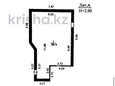 Свободное назначение • 66.4 м² за 3.5 млн 〒 в Караганде, Казыбек би р-н