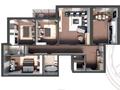4-бөлмелі пәтер · 181 м² · 4/9 қабат, мкр Нурсая, Елорда 19а, бағасы: 65 млн ₸ в Атырау — фото 6