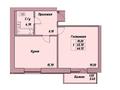 1-комнатная квартира, 46.72 м², мкрн Нуртас за ~ 16.4 млн 〒 в Шымкенте — фото 2
