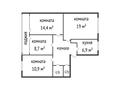 4-комнатная квартира · 76.5 м² · 2/9 этаж, Бульвар Гагарина за 37.5 млн ₸ в Усть-Каменогорске — фото 24