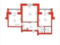 3-бөлмелі пәтер · 91 м² · 7/9 қабат, мкр. Алтын орда 19Г, бағасы: 35 млн ₸ в Актобе — фото 20
