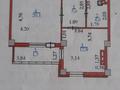 1-комнатная квартира · 44.6 м² · 9/14 этаж, Бауыржан Момышулы 16 за 22 млн ₸ в Астане, Алматы р-н