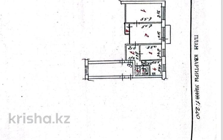 3-комнатная квартира · 60 м² · 2/5 этаж, Мухаметжанова 15 за 12 млн ₸ в Балхаше — фото 2